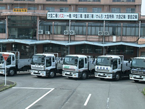 レギュラールームは校舎の上階です。